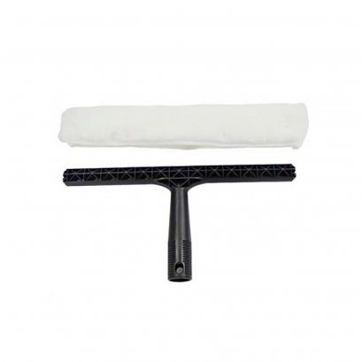 ชุดขนแกะ ด้ามดำ ผ้าขาว 35 cm