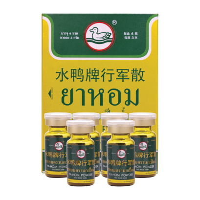 ยาหอม ชนิดขวดแก้ว 6 ขวด (1 กล่อง)