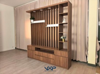 Modern Minimal TV Partition Cabinet