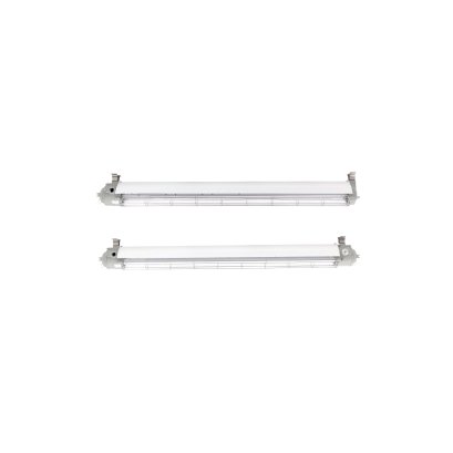 Fluorescent & LED Lighting Fixture, DFP1-S Series (Short end cap)