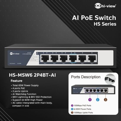 HS-MSW6 2P4BT-AI