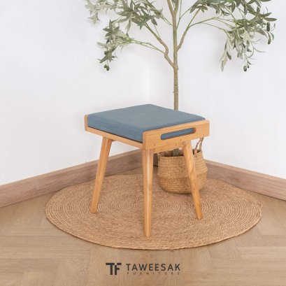 ม้านั่งไม้สักแท้ BC037