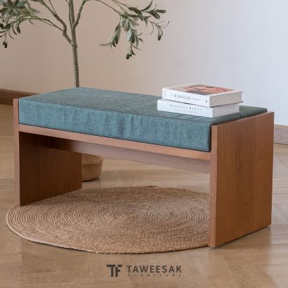 ม้านั่งไม้สักแท้ BC038