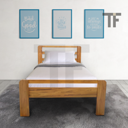 เตียงไม้สัก BE001