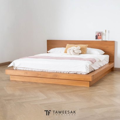 เตียงญี่ปุ่นไม้สัก BE087