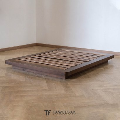 ฐานเตียงไม้สัก BE307