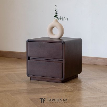 ตู้ข้างเตียงไม้สักแท้ CB121