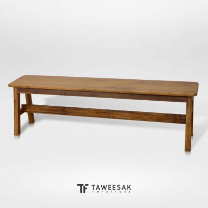 ม้านั่งไม้สักแท้ BC009