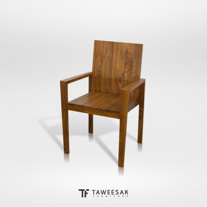 เก้าอี้ไม้สักโมเดิร์น CH119