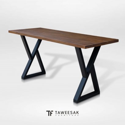 โต๊ะอาหารไม้สักแท้ DS086
