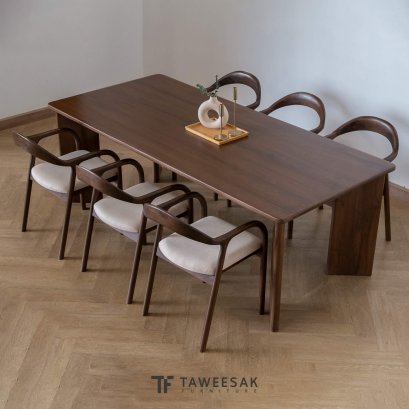 ชุดโต๊ะอาหารไม้สัก DS270