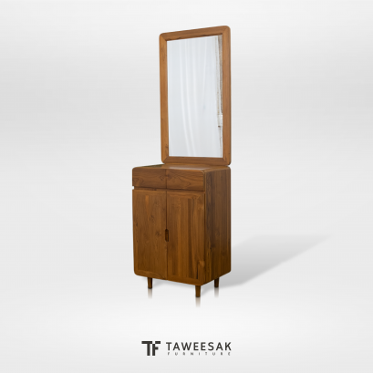 โต๊ะเครื่องแป้งไม้สัก DT021