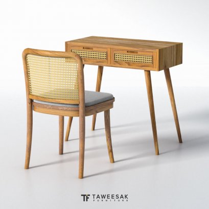 ชุดโต๊ะเครื่องแป้งมินิมอลบุหวาย DT046