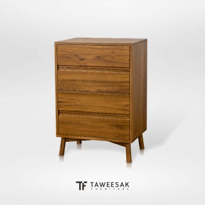 ตู้ลิ้นชักไม้สักสไตล์โมเดิร์น DW037
