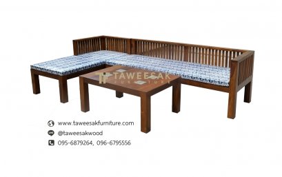 ชุดรับแขกตัวแอล LS026