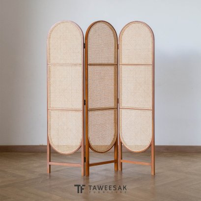 ฉากไม้สักผสมหวาย Luna : OT001