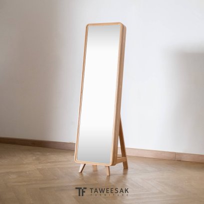 ตู้กระจกไม้สักแท้ OT021