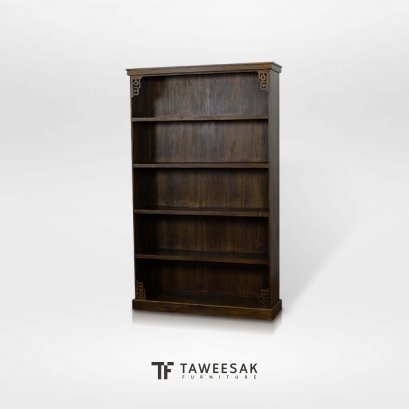 ชั้นวางของไม้สักสไตล์จีน SH036