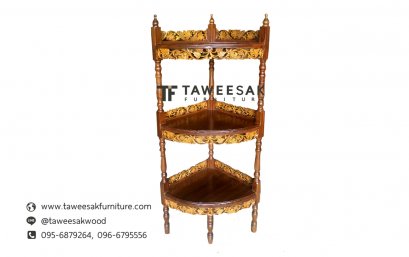 เข้ามุมไม้สัก SH009-3