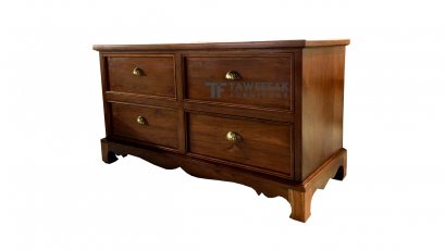 ตู้สี่ลิ้นชักไม้สัก DW012