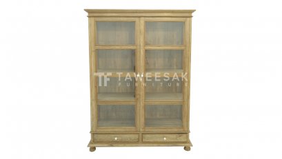 ตู้โชว์ไม้สัก SC005