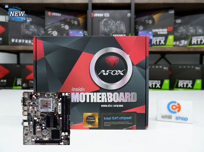 Mainboard (เมนบอร์ด) AFOX IG41-MA7 12M (775) *ของใหม่* P10219
