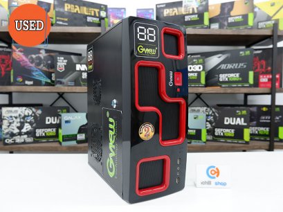 CASE (เคสเปล่า) GVIEW BLACK-RED NO BOX P07776