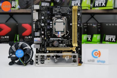 ชุดซีพียูพร้อมเมนบอร์ด CPU : INTEL CORE I5-4430 3.0 GHz MB : ASUS H81M-K NO BOX P11435