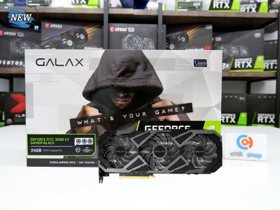 การ์ดจอ Galax RTX 3090 24GB 3F Gamer EX *ของใหม่* P10854