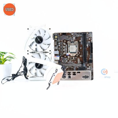 ชุดซีพียูเมนบอร์ดพร้อมชุดน้ำ CPU: I5-10400F+MB: MSI H410M PRO-VH 7+LC: TSUNAMI COOLMAN CM-240 ARGB P16150