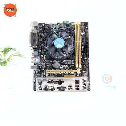 ชุดซีพียูพร้อมเมนบอร์ด CPU : INTEL CORE I5-4460 3.2 GHz + MB : ASUS H81M-D P16152