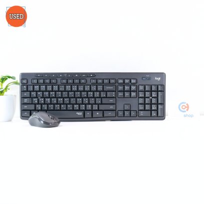 ชุดคีย์บอร์ดและเมาส์ไร้สาย LOGITECH MK295 WIRELESS SILENT P15217