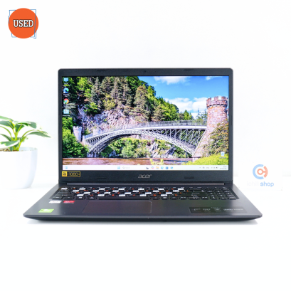 NOTEBOOK (โน๊ตบุ๊ค) ACER / CPU 3050U / จอ 15.6 FHD / GPU AMD RADEON GRAPHICS / RAM DDR4 4GB 2400MHz / SSD 512GB P16647