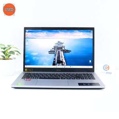 NOTEBOOK (โน๊ตบุ๊ค) ACER / CPU RYZEN 7 5700U / จอ 15.6 FHD / RAM DDR4 16GB / SSD 512GB M.2 P14839