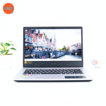 NOTEBOOK (โน๊ตบุ๊ค) LENOVO / CPU RYZEN 5 3500U / จอ 14 FHD / GPU AMD RADEON VEGA 8 / RAM DDR4 8GB 2400MHz / SSD 512GB P16660
