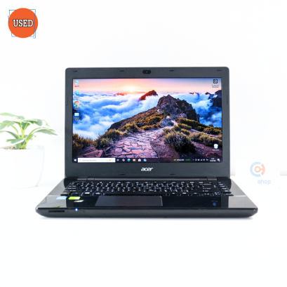 NOTEBOOK (โน๊ตบุ๊ค) ACER / CPU I5-5200U / จอ 14 HD / GPU GT 820M 2GB / RAM DDR3 12GB / SSD 512GB P16341
