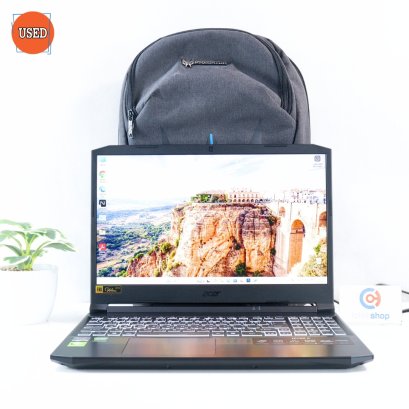 NOTEBOOK (โน๊ตบุ๊ค) ACER / CPU RYZEN 7 5800H / จอ 15.6 FHD / GPU GTX1650 4GB / RAM DDR4 8GB / SSD M.2 512GB P17179