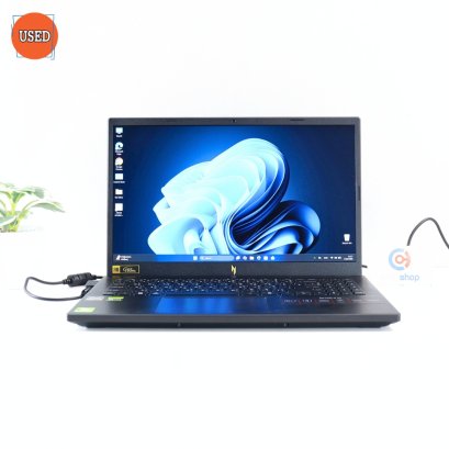 NOTEBOOK (โน๊ตบุ๊ค) ACER / CPU AMD RYZEN 5 6600H / จอ 15.6 FHD / VGA RTX3050 6GB / RAM DDR5 32GB / SSD 512GB M.2 P17836