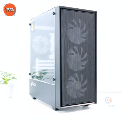 CASE (เคสเปล่า) ACE GAMER FC G001 4X TG ARGB (BLACK) P16972