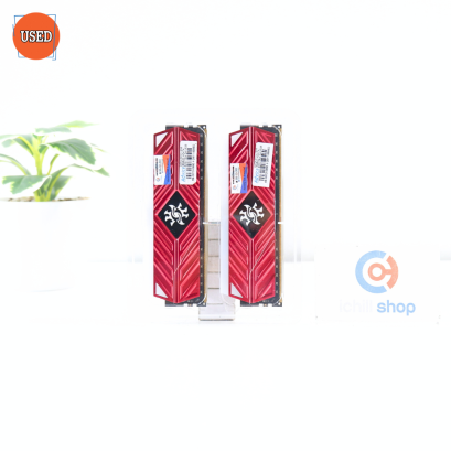 RAM (แรม) ADATA SPECTRIX D41 RGB DDR4 16GB (8X2) 3200Hz RED P16545