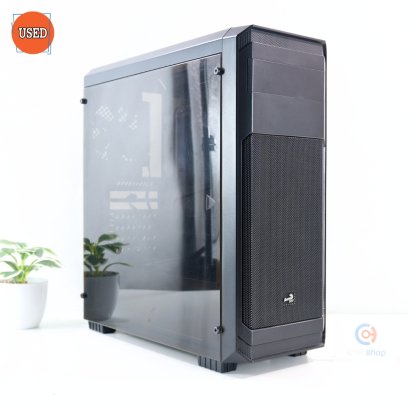 CASE (เคสเปล่า) AEROCOOL AERO-300 FAW (BLACK) P17041