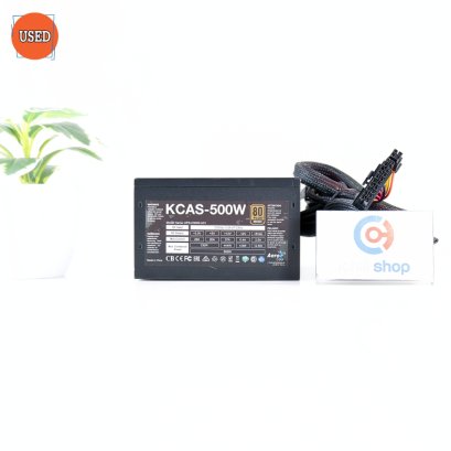 POWER SUPPLY (พาวเวอร์ซัพพลาย) AEROCOOL KCAS-500 500W (80 PLUS BRONZE) P10626