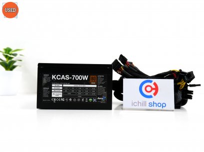 POWER SUPPLY (พาวเวอร์ซัพพลาย) AEROCOOL KCAS 700W (80 PLUS BRONZE) P13136