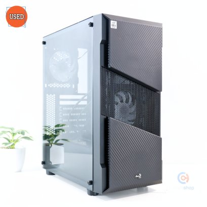 CASE (เคสเปล่า) AEROCOOL MENACE SATURN RGB (BLACK) P17363