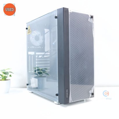CASE (เคสเปล่า) AEROCOOL SKRIBBLE-G V1 (BLACK) P16142