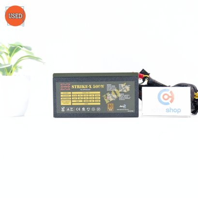 POWER SUPPLY (พาวเวอร์ซัพพลาย) AEROCOOL STRIKE-X 500W (80 PLUS BRONZE) P13116