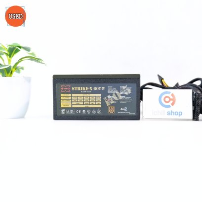 POWER SUPPLY (พาวเวอร์ซัพพลาย) AEROCOOL STRIKE-X 600W (80 PLUS BRONZE) P17791