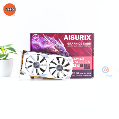 การ์ดจอ (VGA) AISURIX RX580 8GB 2F 2048SP DDR5 P15349