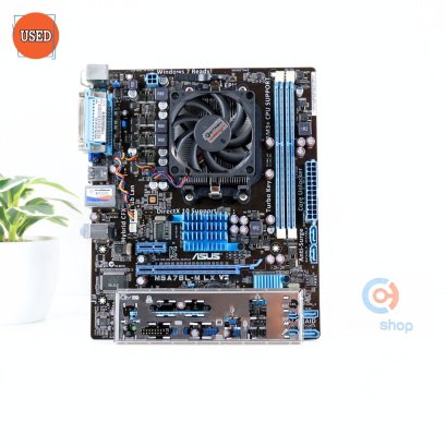 ชุดซีพียูพร้อมเมนบอร์ด CPU : AMD FX-6300 3.5GHz + MB : ASUS M5A78L-M-LX-V2 P15849
