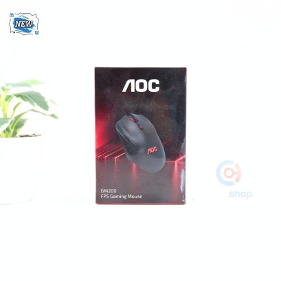 MOUSE (เมาส์) AOC GAMING GM200 (BLACK) (ของใหม่) P17843